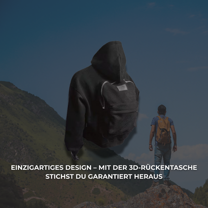 HoodiePack – der Hoodie mit eingebautem Rucksack + kostenloses E-book